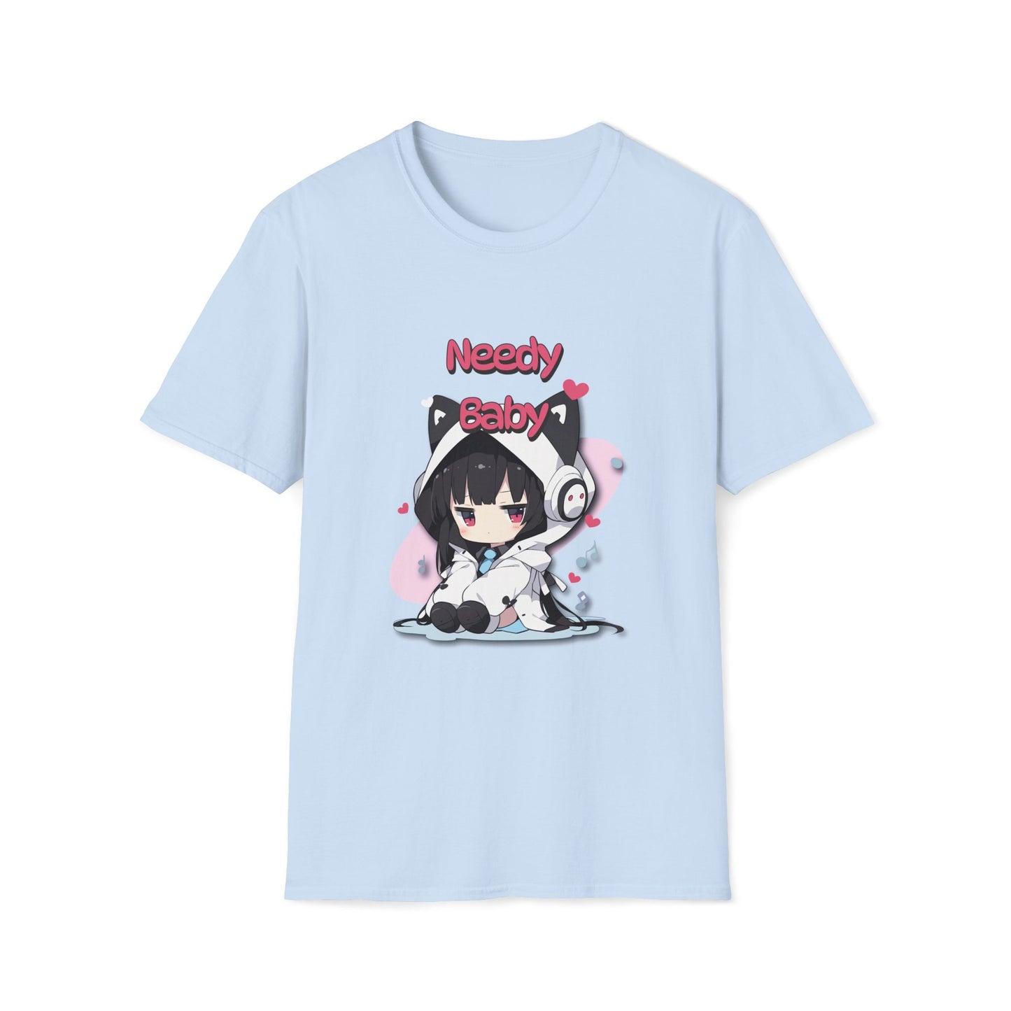 Needy Baby T-Shirt  - Kawaii Cat Girl Shirt