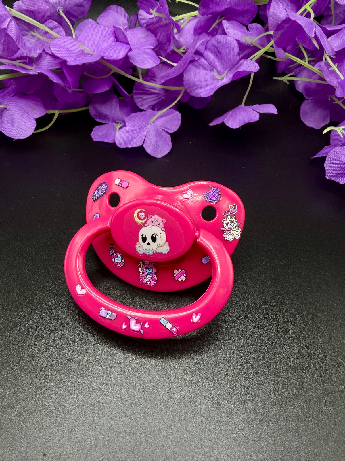 Deco Adult Pacifier - Creepy Kawaii Mental Health Awareness