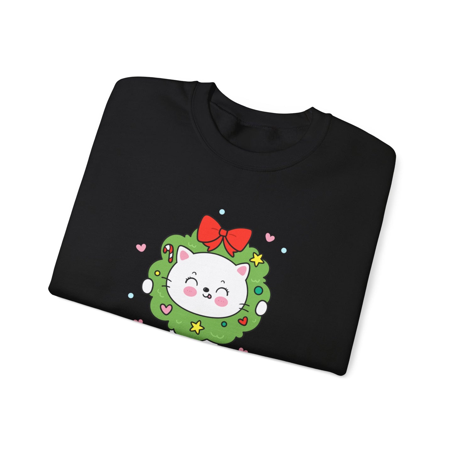 Mewy Christmas Crewneck Sweatshirt - Pet Play