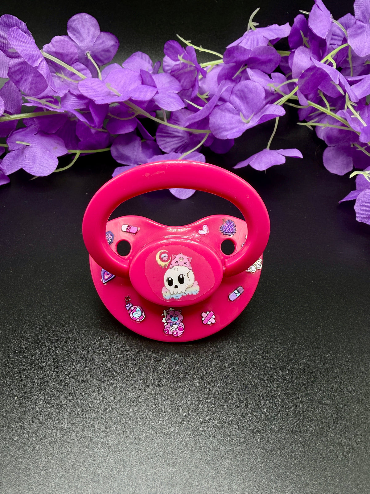 Deco Adult Pacifier - Creepy Kawaii Mental Health Awareness