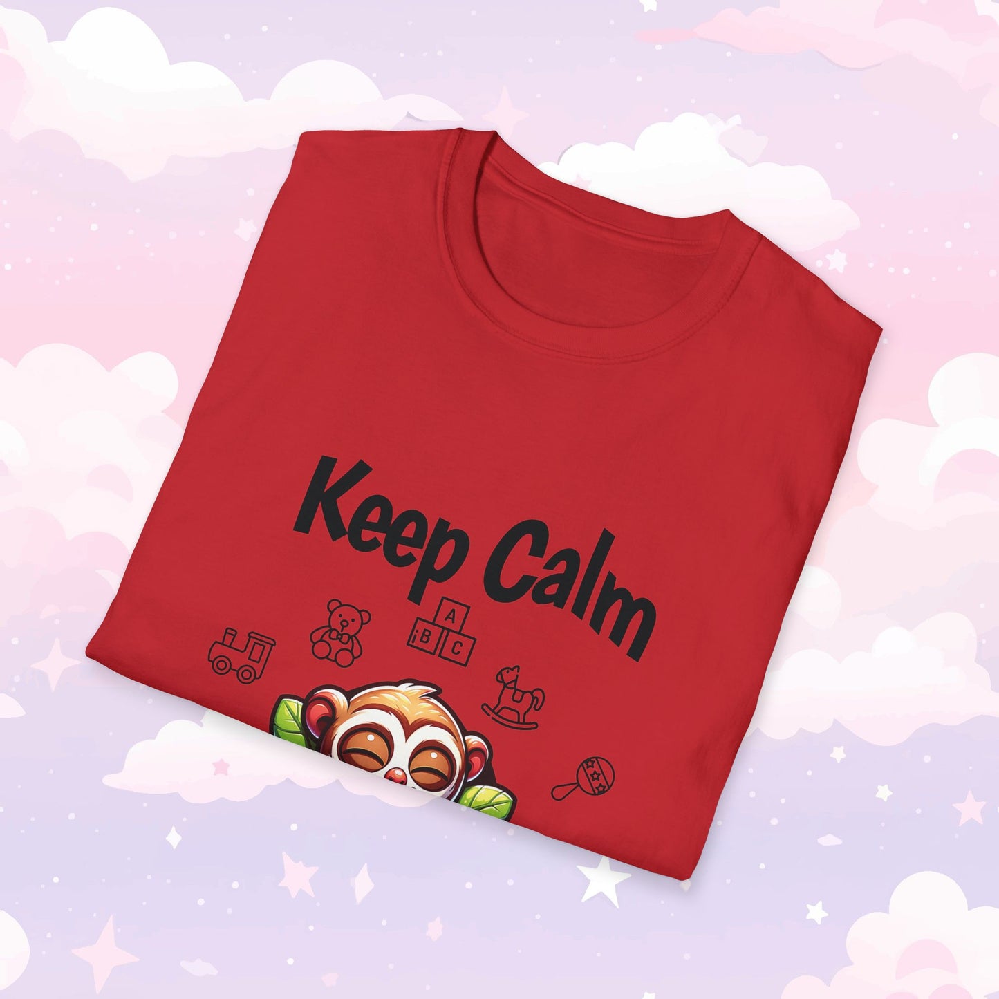 Keep Calm and Baby On Little Space ABDL Shirt