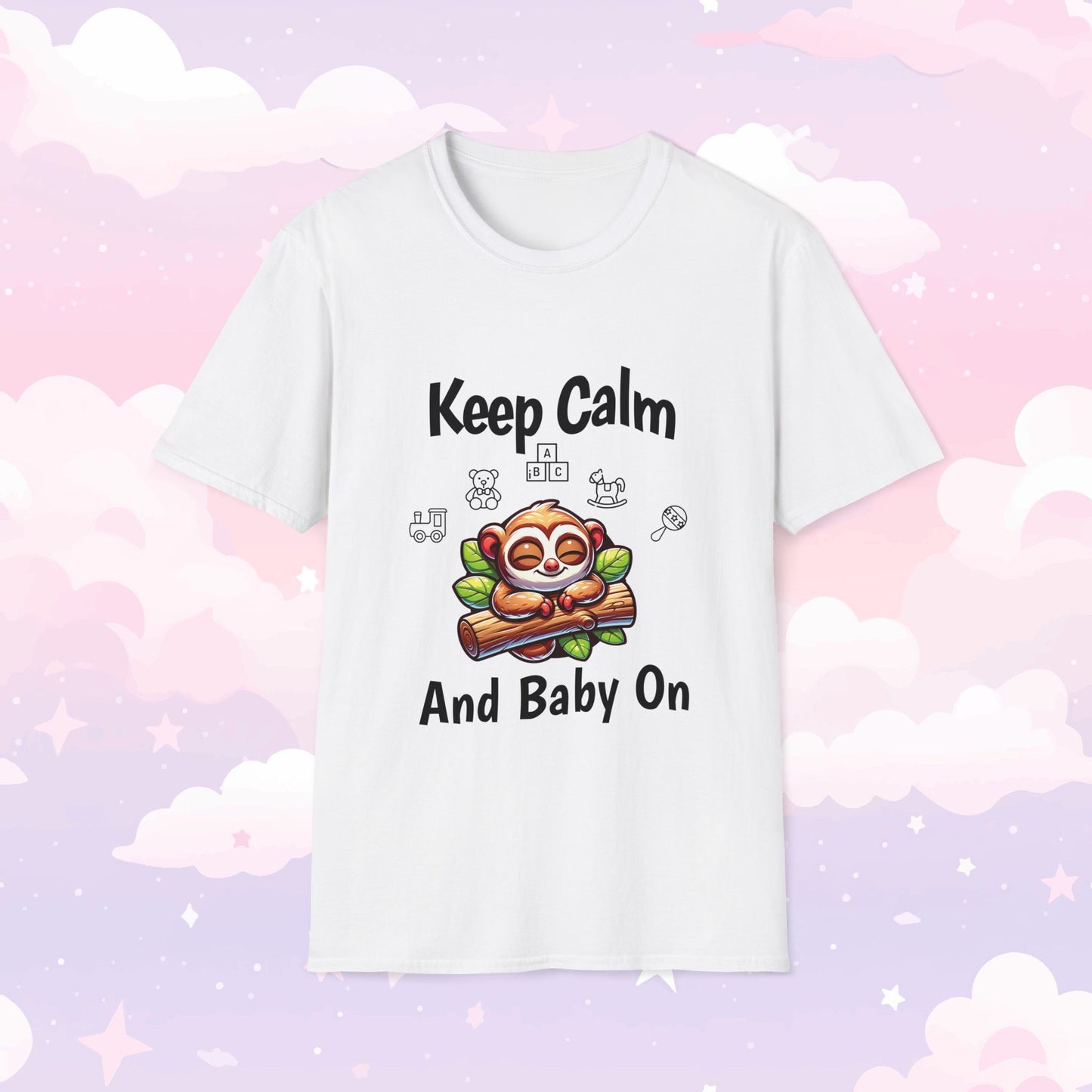 Keep Calm and Baby On Little Space ABDL Shirt