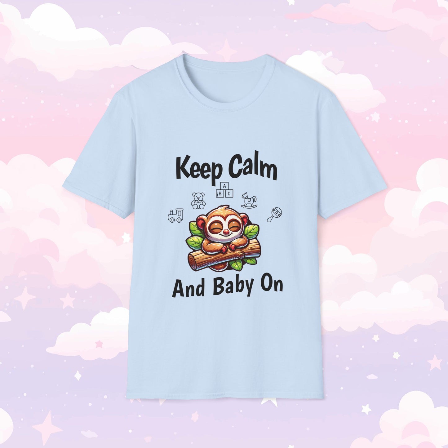 Keep Calm and Baby On Little Space ABDL Shirt