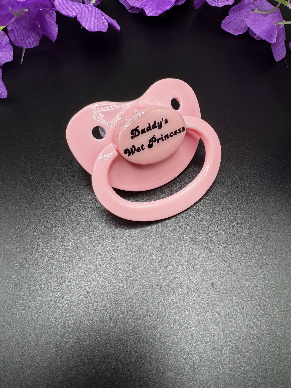 Daddy's Wet Princess Adult Pacifier