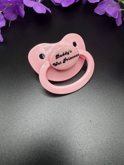 Daddy's Wet Princess Adult Pacifier