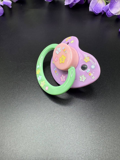 Glow In The Dark Adult Pacifier - Stars