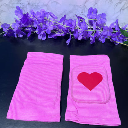 Pink Heart Knee pads