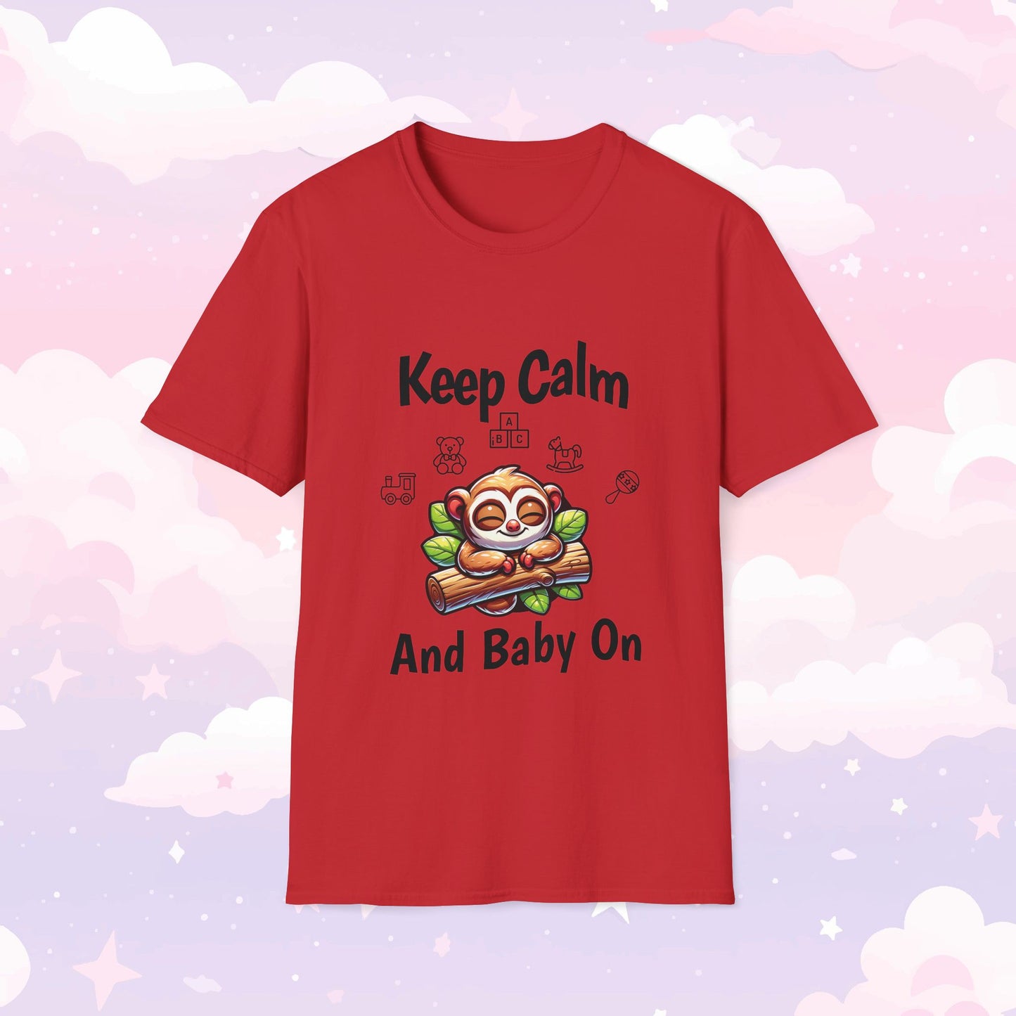 Keep Calm and Baby On Little Space ABDL Shirt