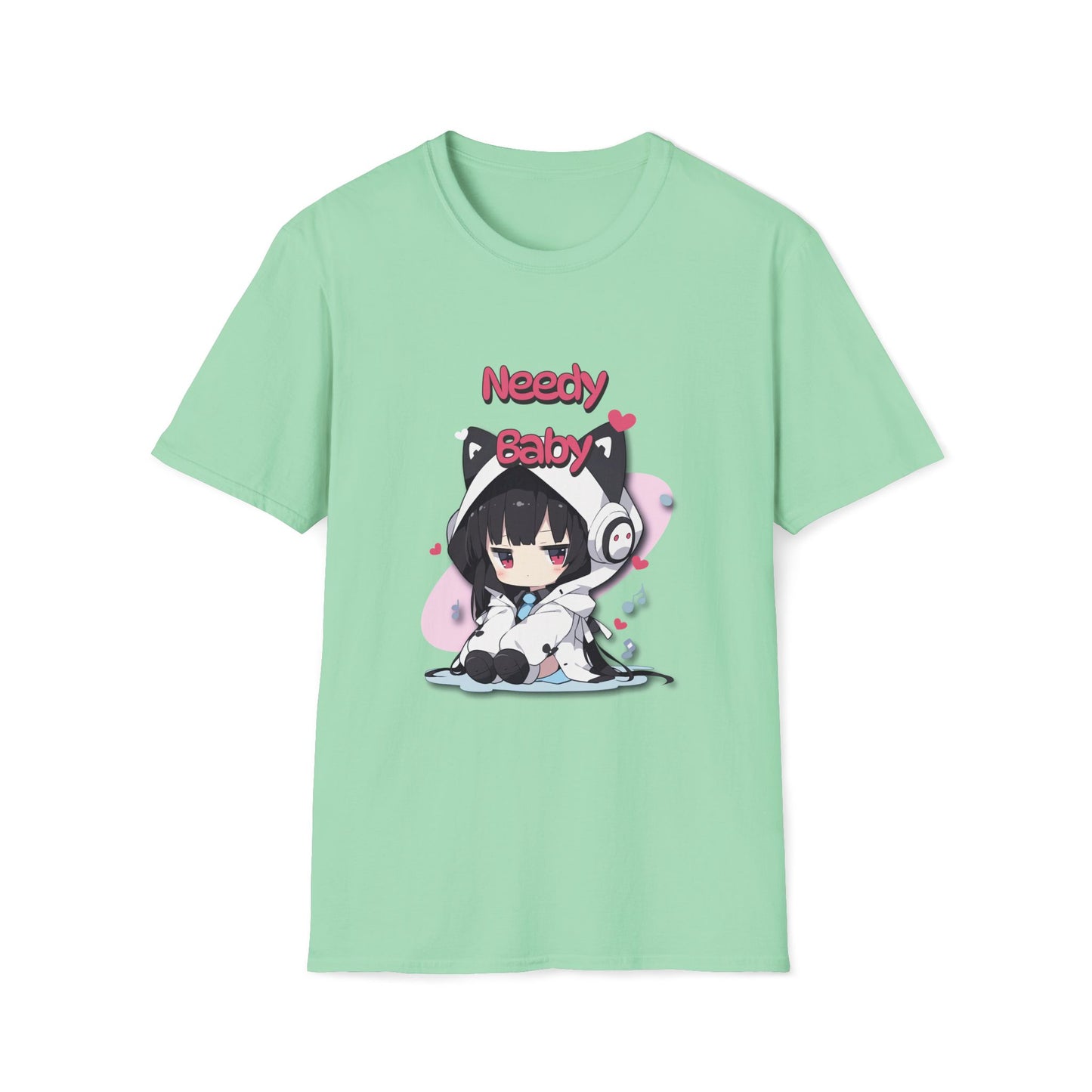 Needy Baby T-Shirt  - Kawaii Cat Girl Shirt