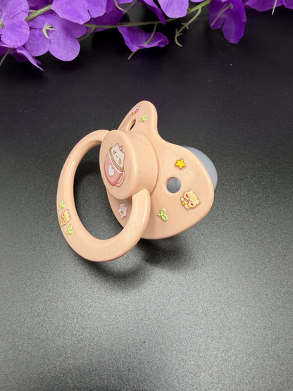 Glow In The Dark Adult Pacifier - Marshmallow Kitten