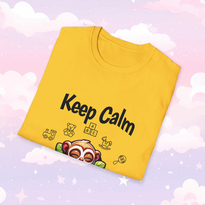 Keep Calm and Baby On Little Space ABDL Shirt