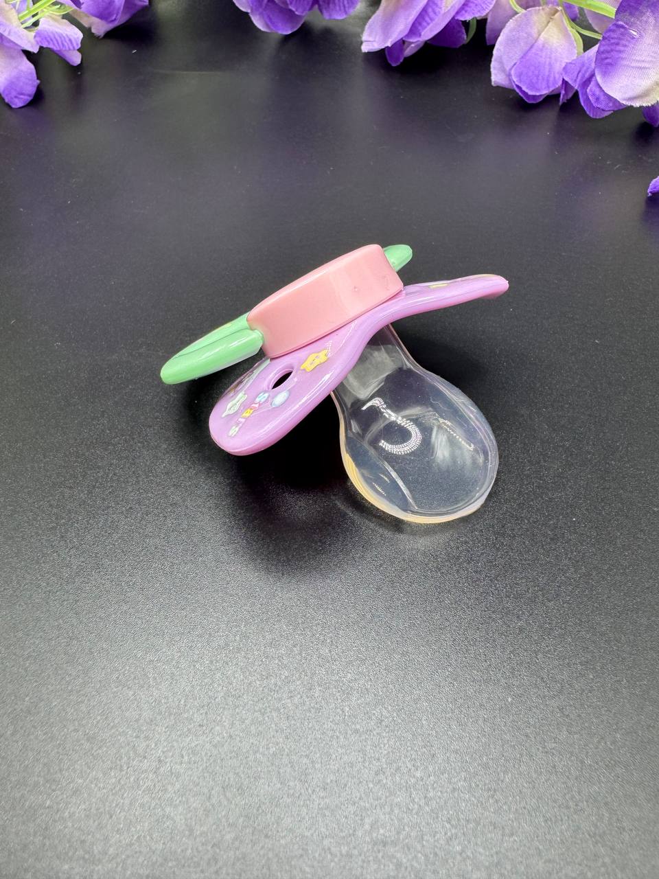 Glow In The Dark Adult Pacifier - Stars