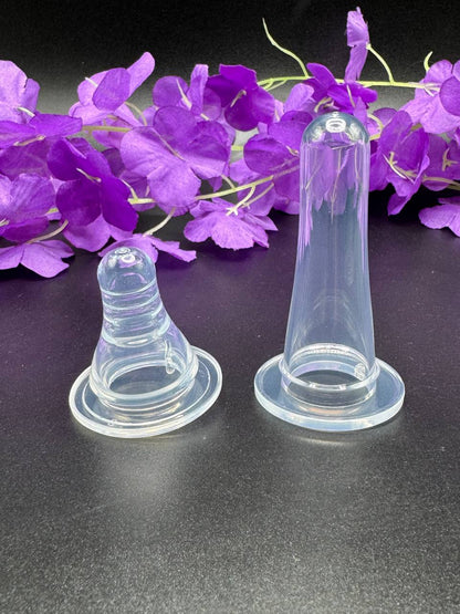 Colorful Adult Pacifier Nipple Add On, Replacement Nipple