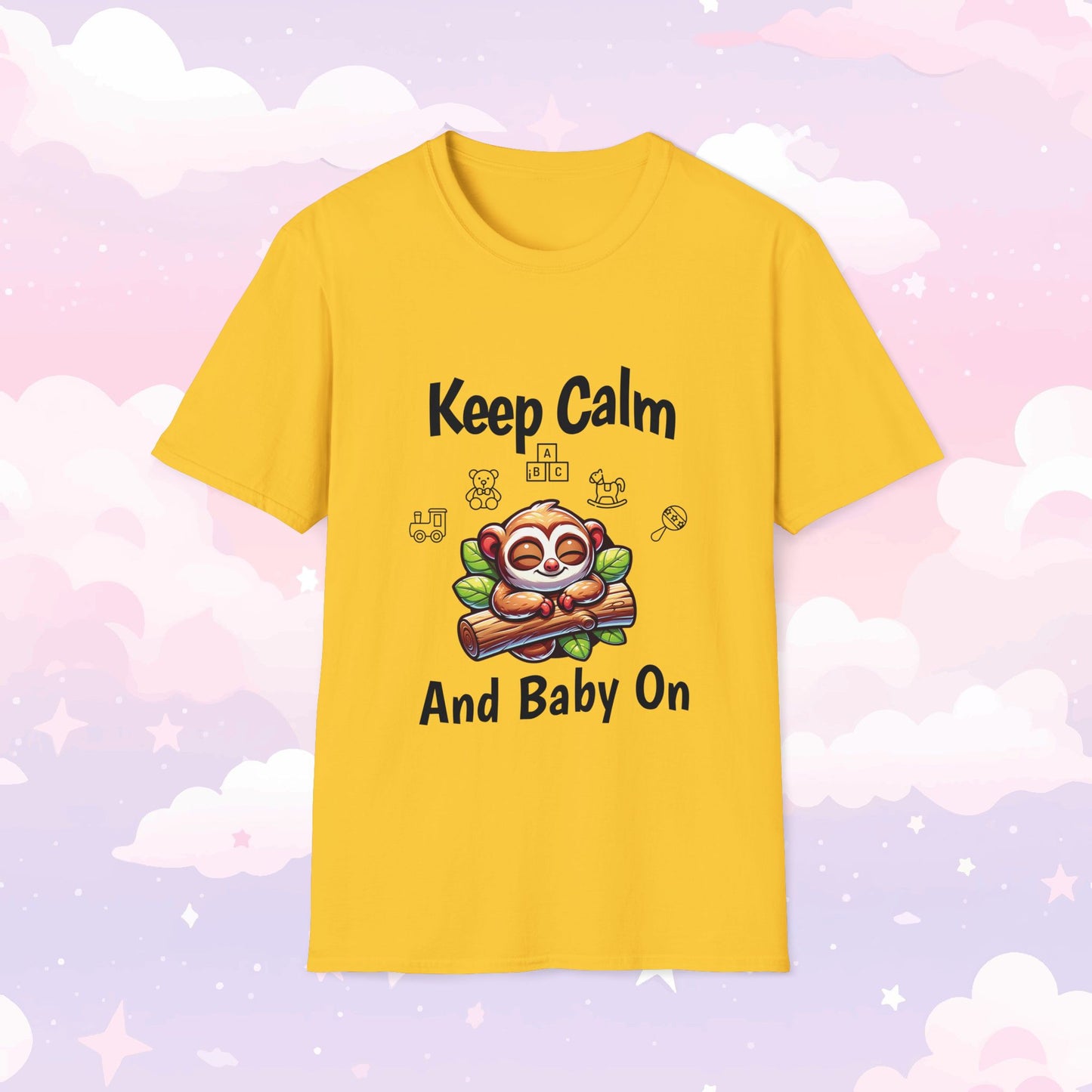 Keep Calm and Baby On Little Space ABDL Shirt