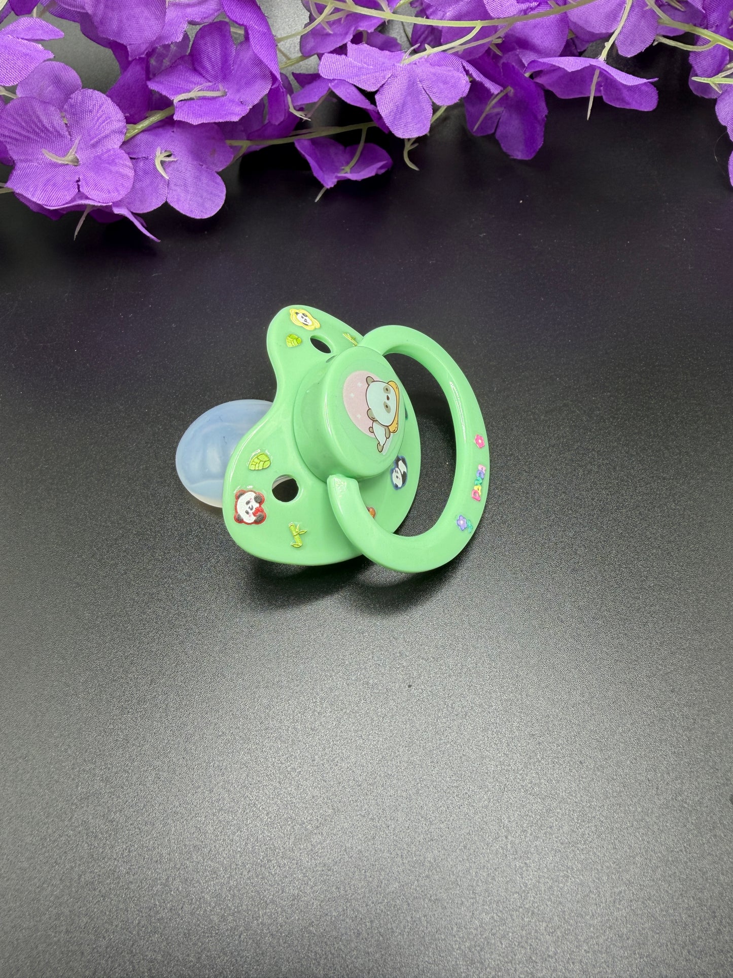 Glow In The Dark Adult Pacifier - Panda