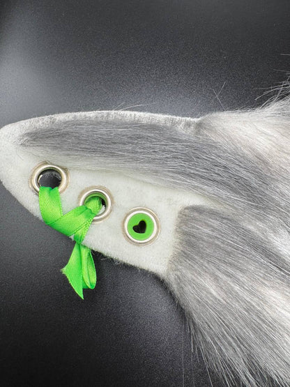 Cyber Punk Puppy Ears - Lace Up Corset Puppy Ears