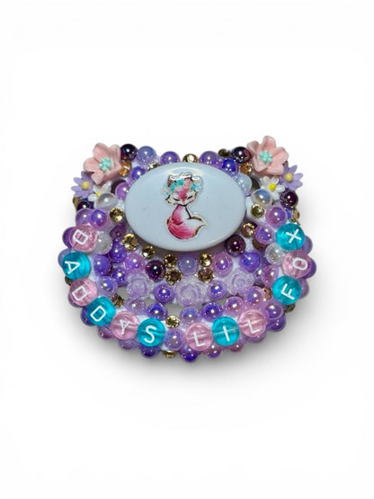 Custom Fox Adult Beaded Pacifier