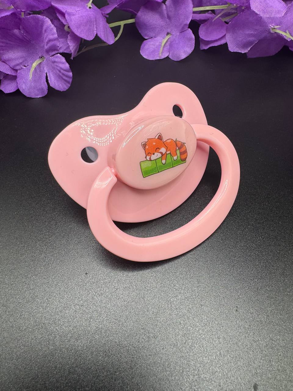Adult Pacifier - Red Panda