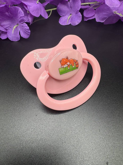 Adult Pacifier - Red Panda