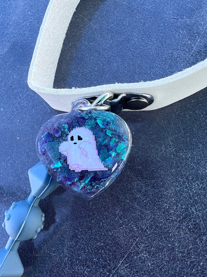 Adult Pacifier Choker - Ghost Tag