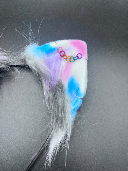 Colorful Kitten Ears