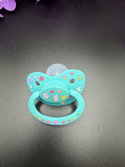 Glow In The Dark Adult Pacifier - Fruit and Friends