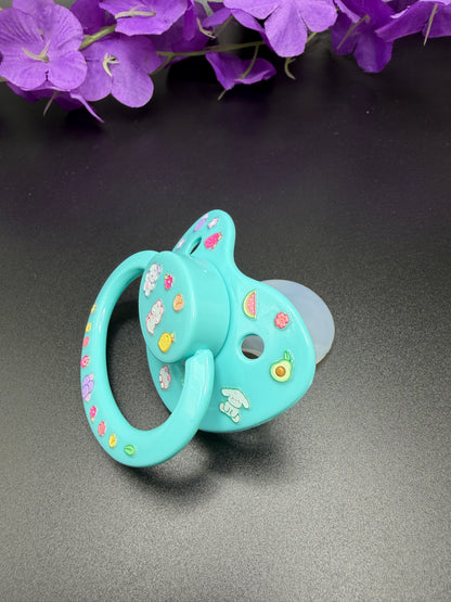 Glow In The Dark Adult Pacifier - Fruit and Friends