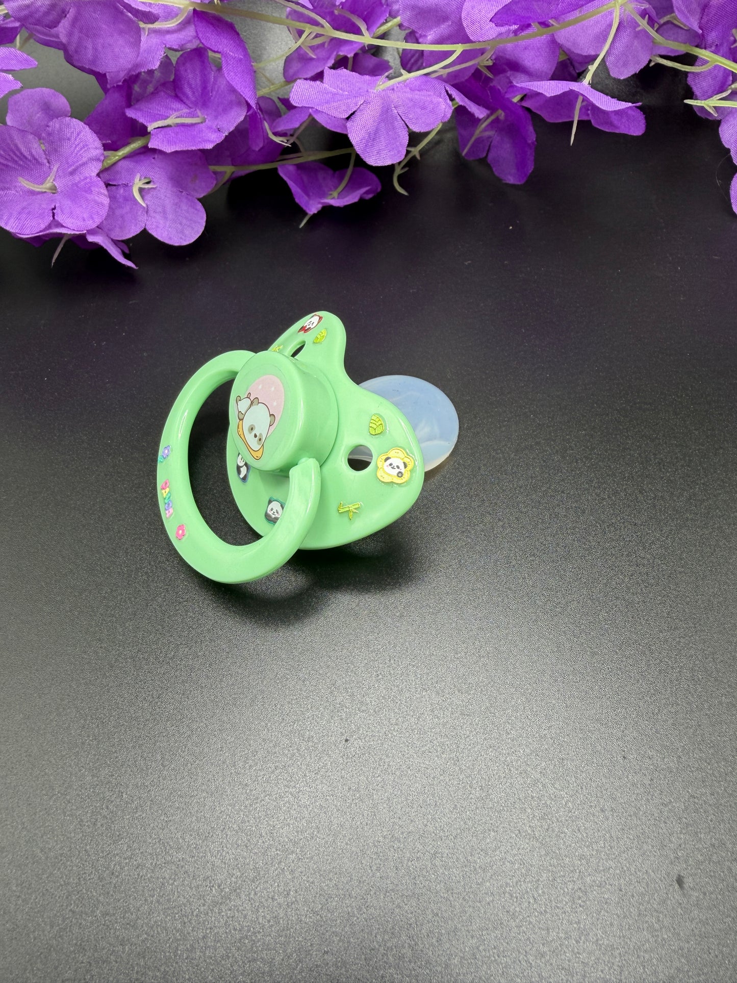 Glow In The Dark Adult Pacifier - Panda