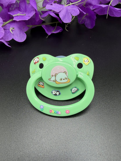 Glow In The Dark Adult Pacifier - Panda