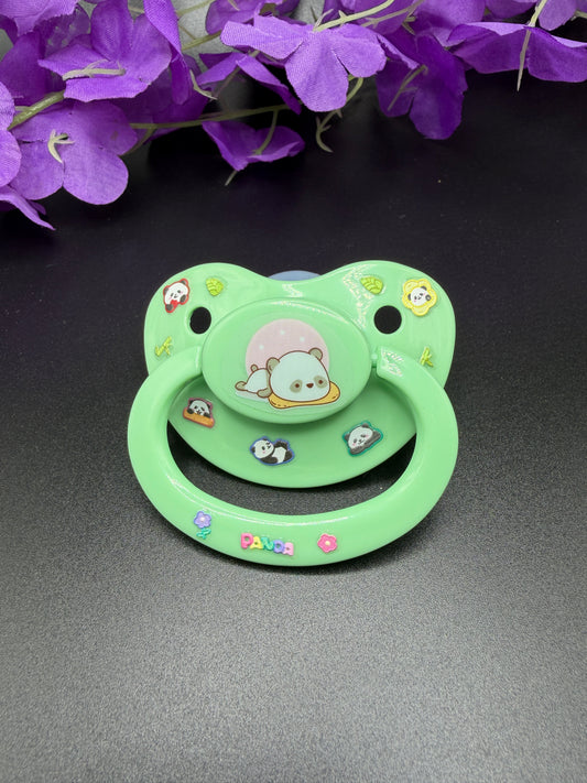 Glow In The Dark Adult Pacifier - Panda