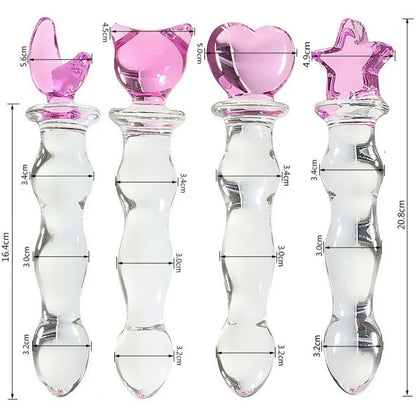 Kawaii Glass Dildo Wand