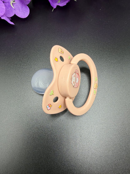 Glow In The Dark Adult Pacifier - Marshmallow Kitten