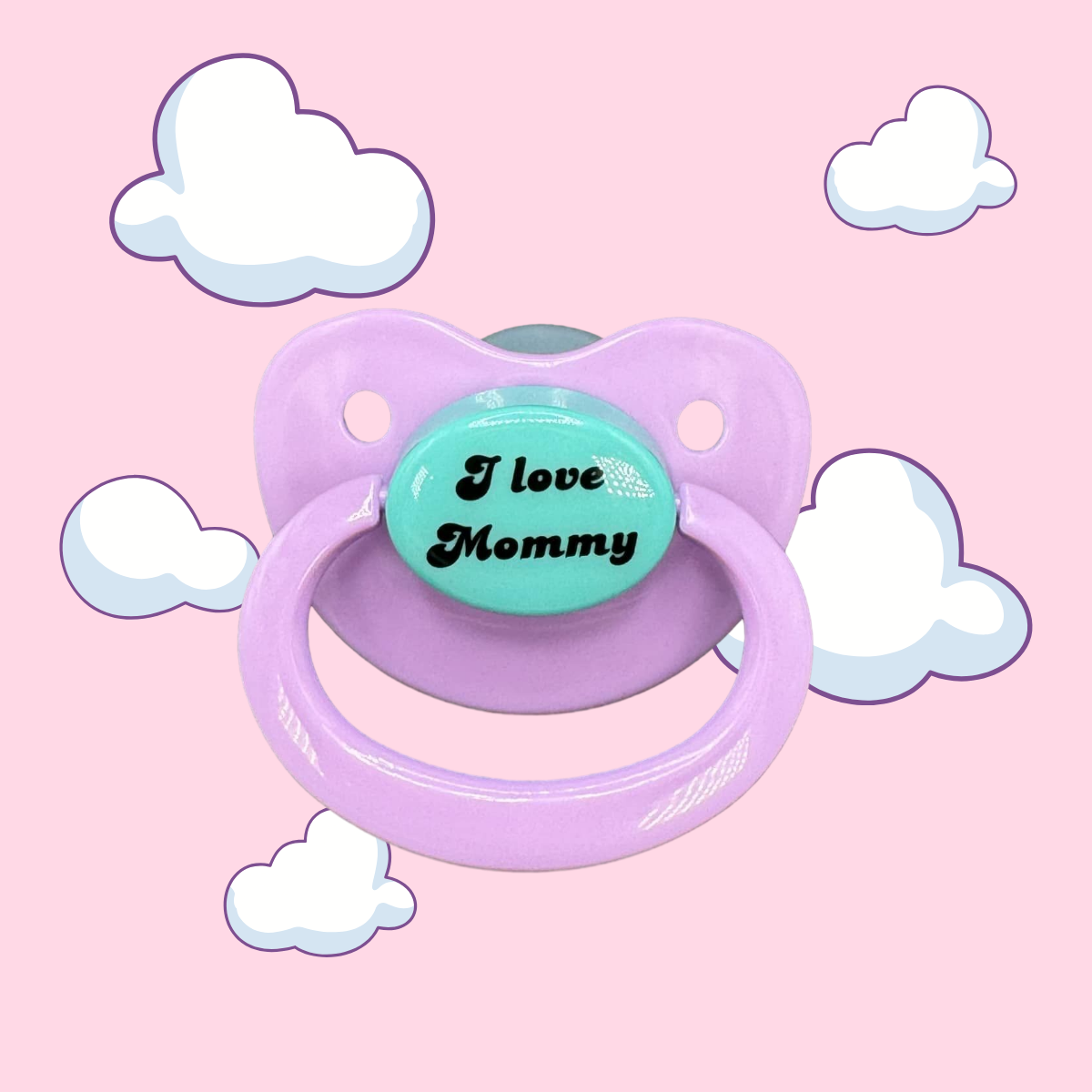 I Love Mommy Adult Pacifier