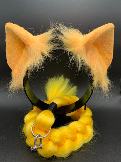 Pony Ears and Tail Set (Orange and Yellow)