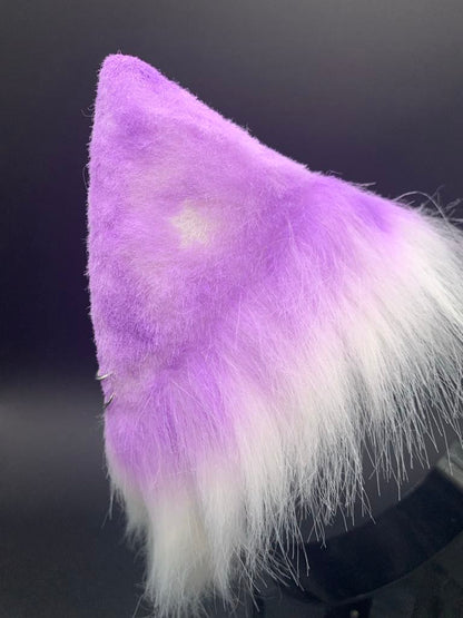 Purple Kitten Pet Play Animal Ears