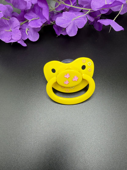 Glow In The Dark Adult Pacifier - Butterflies