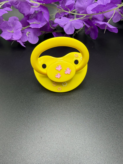 Glow In The Dark Adult Pacifier - Butterflies