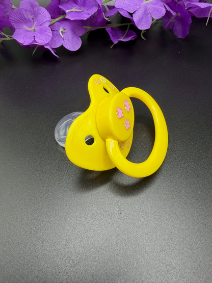 Glow In The Dark Adult Pacifier - Butterflies