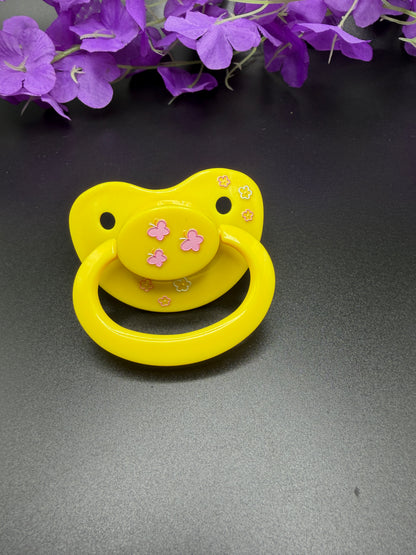 Glow In The Dark Adult Pacifier - Butterflies