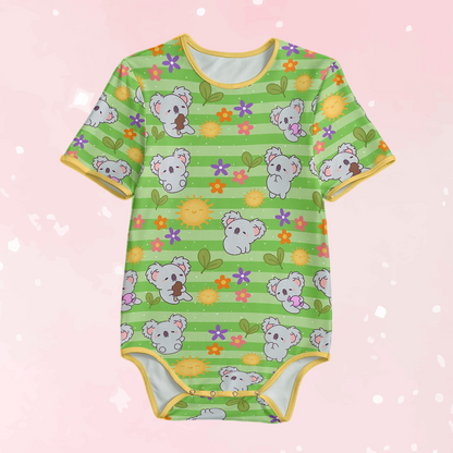 Kozy Koala Stripes Adult Unisex CuddleSuit