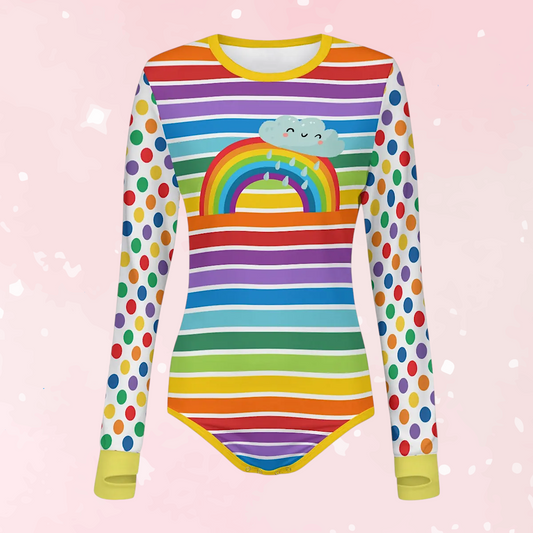 Rainy Smiles Long Sleeve CuddleSuit