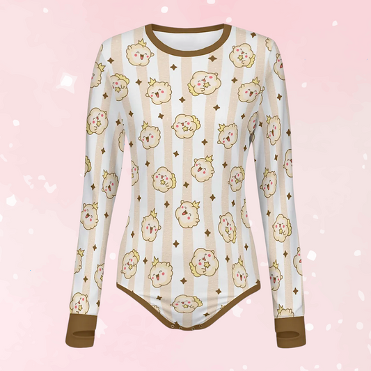 Cocoa Cloud Long Sleeve CuddleSuit