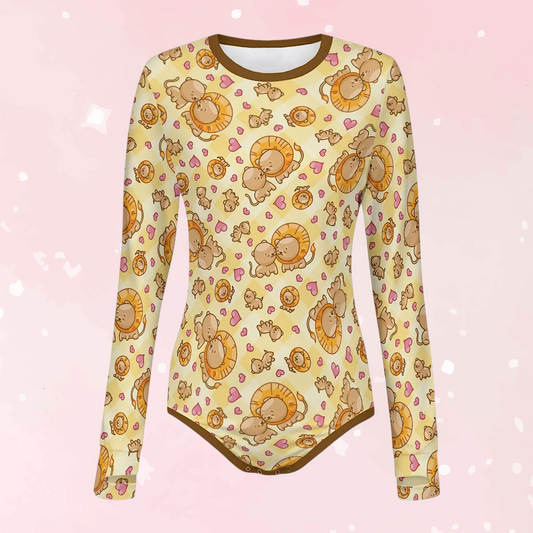 Little Roar Long Sleeve CuddleSuit