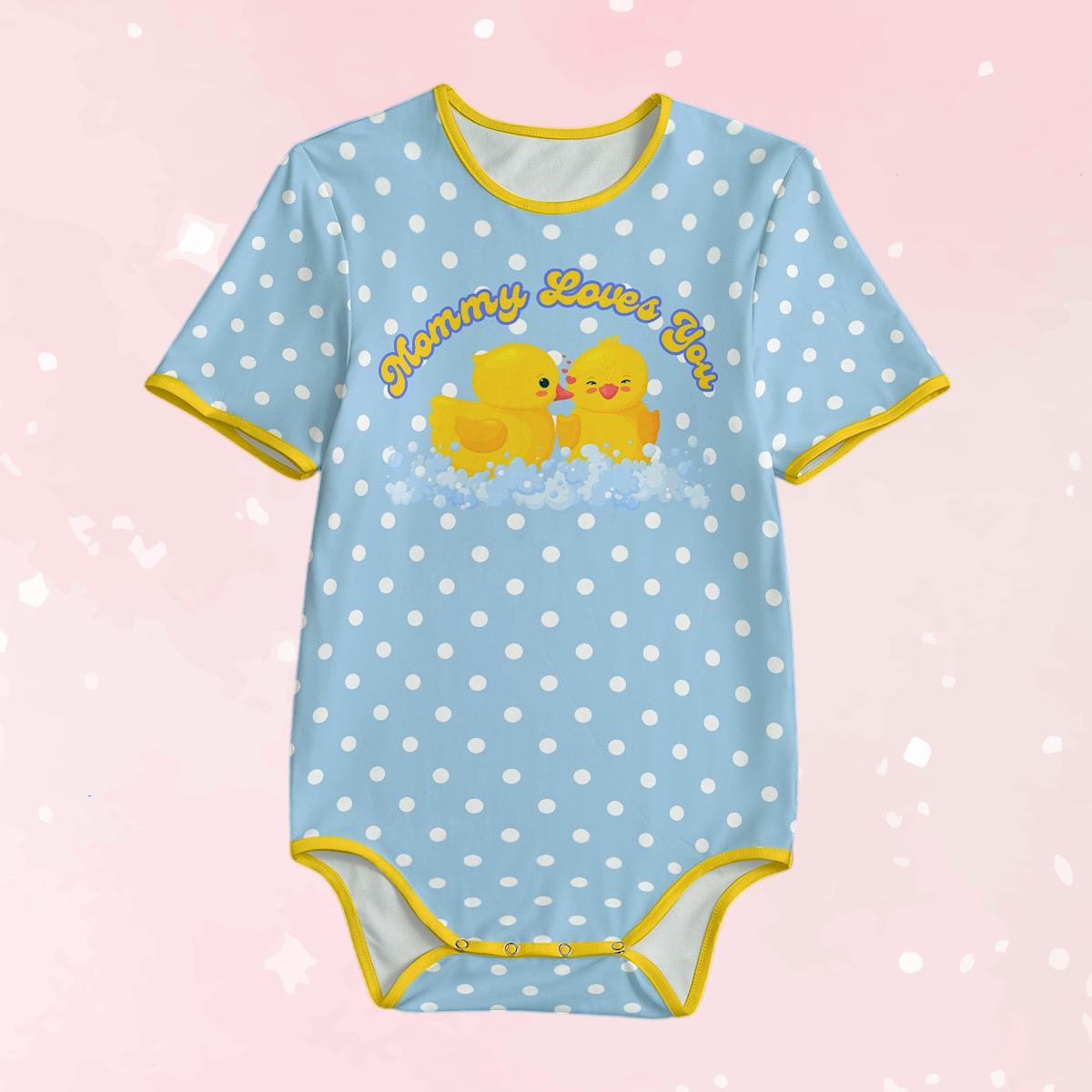 Mommy Loves You Adult Unisex CuddleSuit