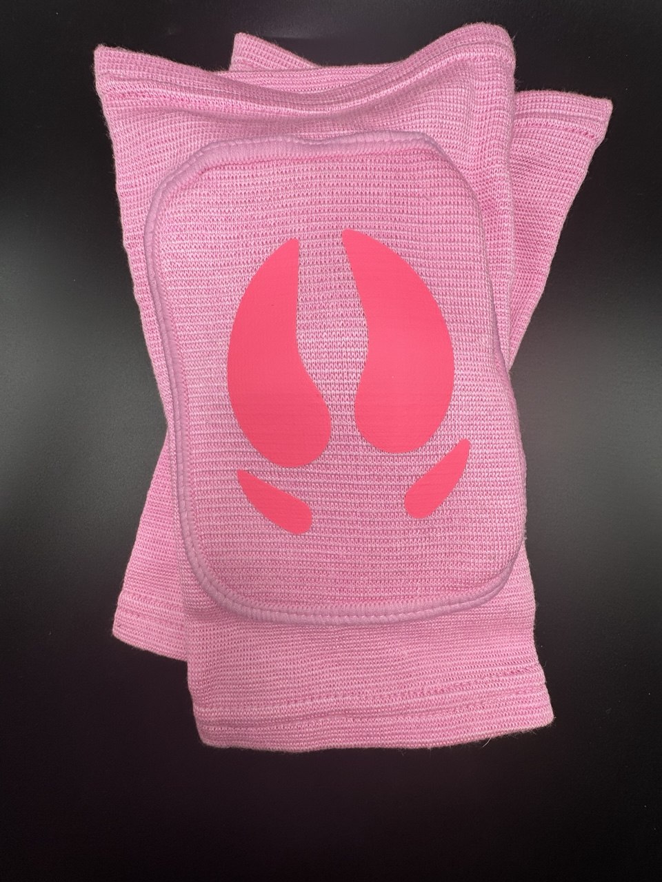 pink knee pads with pig hoof design for cosplay