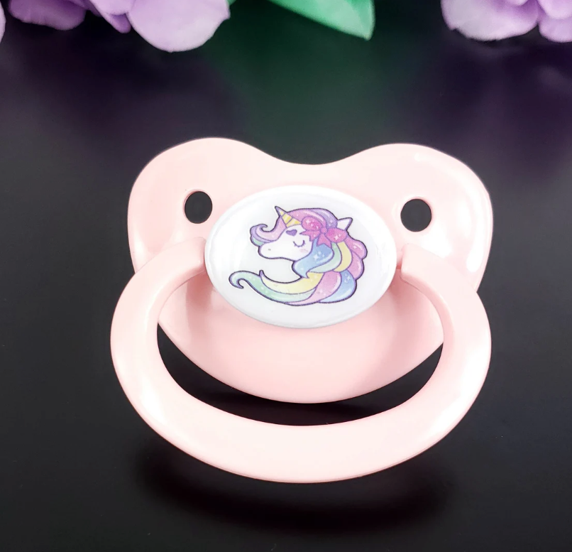 Sparkly Unicorn Adult Pacifier