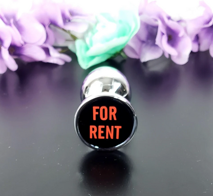 For Rent Butt Plug