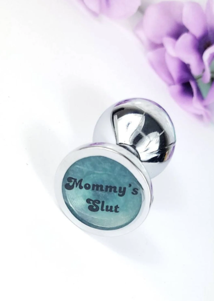 Mommy's Slut Butt Plug (Blue)