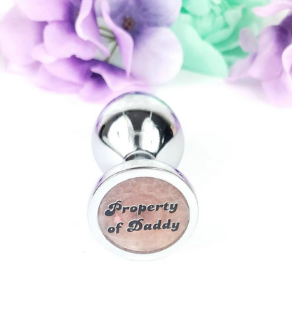 Property of Daddy Butt Plug