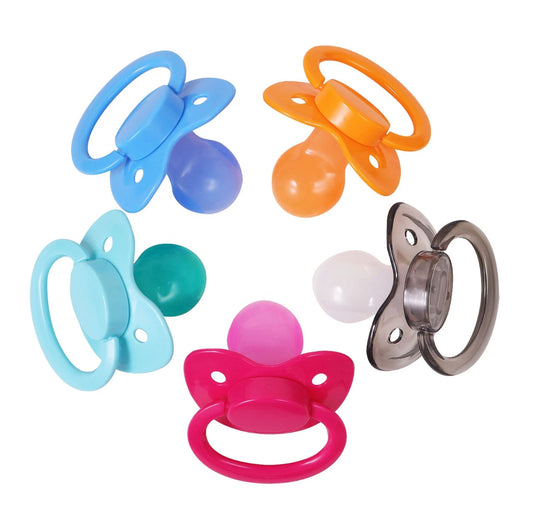 Colorful Adult Pacifier Nipple Add On, Replacement Nipple